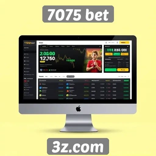 Interface e usabilidade da plataforma 7075 bet