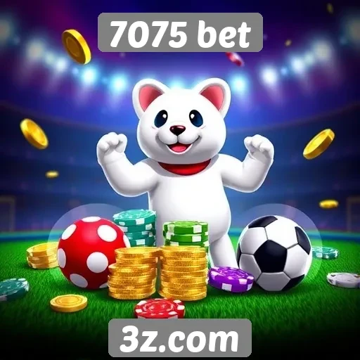 Variedade de jogos disponíveis na plataforma 7075 bet